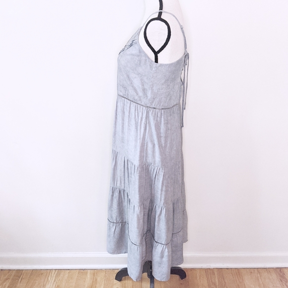 NWT Oddi Lace-Up Midi Sundress - Picture 4 of 5